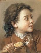 Francois Boucher, Boy holding a Parsnip